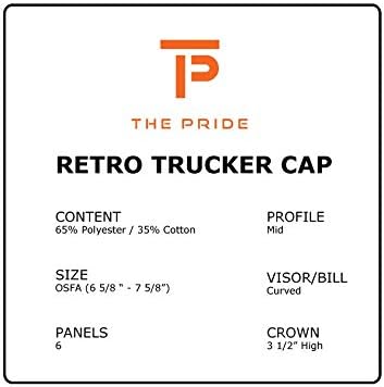 Šešir Pride Canada Premium 3D Patch kamiondžija, Snapback kapa ručno rađena u SAD-u sa uvoznom robom