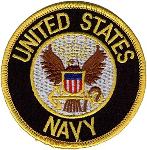 Mornarica sa okrunjenim orlom malim patch-om 4,95 USD sa besplatnim teretnim kožom iz San Diega kože