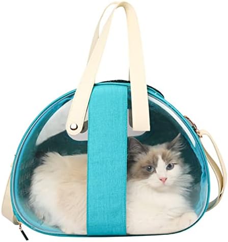 WSSBK Transparent Pet Cat Carrier ruksak prozračna pas mačka putna Vanjska torba za rame