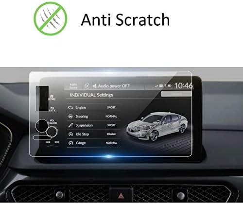 Wonderfulhz zaštitnik ekrana kompatibilan sa 2023 Acura Integra Central ekranom osetljivim na dodir,Anti