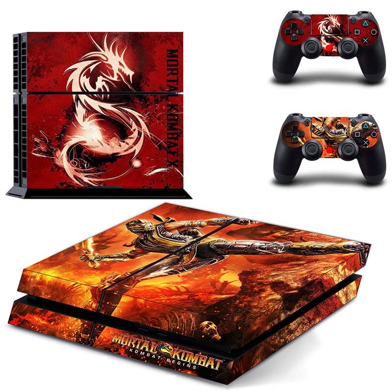 Za PS4 normalnu igru Ninja Mortal Best War Kombat X PS4 ili PS5 skin naljepnica za PlayStation 4 ili 5 konzolu