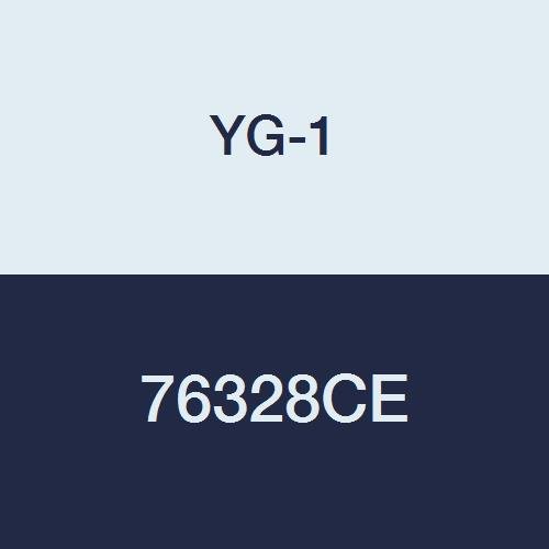 YG-1 76328ce HSSCo8 hrapavi krajnji mlin, više flauta, redovna dužina, fin nagib, centralno sečenje, TiAlN-ekstremna