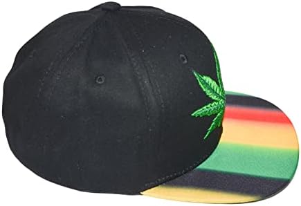 Popfizzy šešir od korova, uniseks šeširi od listova, kapa od marihuane Snapback, bejzbol kape od kanabisa,