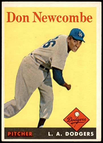 1958 TOPPS 340 Don Newcombe Los Angeles Dodgers Ex Dodgers