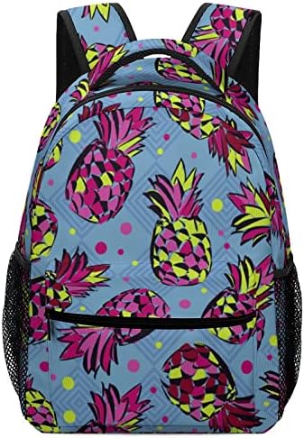 Pop Art Ananas Slatki ruksaci za laptop Travel Daypacks Unisex Modna torba na rame