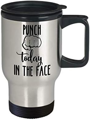 Punch danas u licu Travel krig motivacijski inspirativni smiješni kafa Komentar čajnih kupa za muškarce