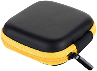 Dbylxmn Mini Zipper torba za slušalice od tvrde kože torbica za slušalice kutija ormar za odjeću