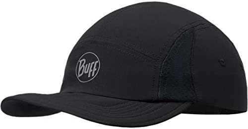 BUFF Unisex-odrasli 5 Panel go Flexfit šeširi, mali / srednji, R-Crni