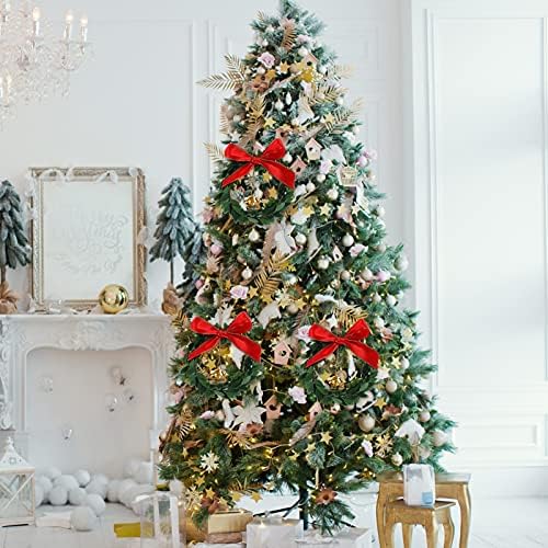 Valiclud božićni dekor 10pcs božićni viseći vijenac zvona xmas stablo vijenac vijenac sa jingle zvonom dekortaive