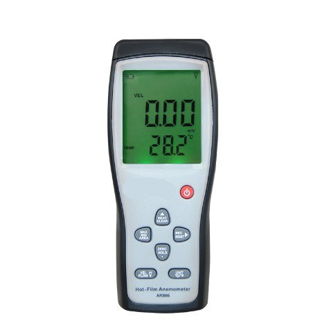 GOWE digitalni termički anemometar zračni mjerač zraka 0,3 ~ 30m / s