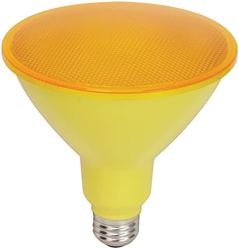 Ge rasvjeta bug Lights LED sijalica, PAR38 Vanjska reflektorska sijalica, žuta lampa za bube