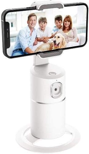 Boxwave Stalak i nosač za Ulefone Note 8 - Pivottrack360 Selfie stalak, praćenje lica za praćenje okretaja