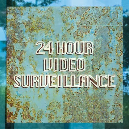 CGsignLab | 24-satna video nadzor - prozor za stare plave 12 x12