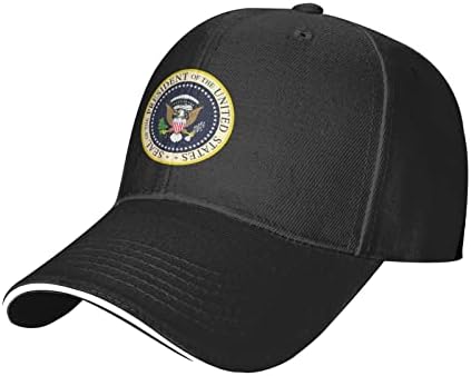 Liichees Pečat predsjednika Sjedinjenih Država za bejzbol kapu za muškarce Žene Sportska patka jezika Podesiva