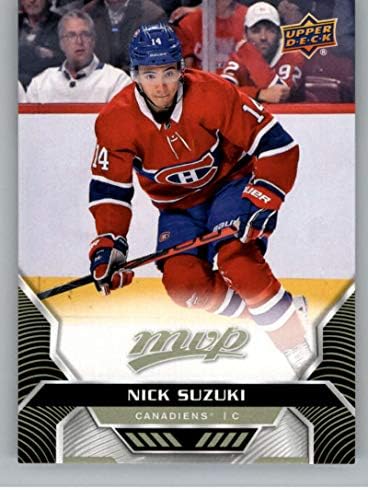 2020-21 Gornja paluba MVP 185 Nick Suzuki Montreal Canadiens NHL hokejaška kartica NM-MT