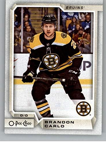 2018-19 OPC O-pee-chee Hockey 444 Brandon Carlo Boston Bruins Službeni 18/19 NHL trgovačka kartica