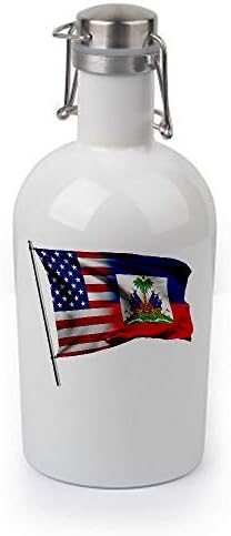 Exprestbest 64oz Grobler - zastava Haiti - Mnogo opcija