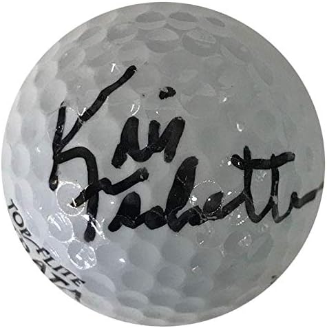 Kris Tschetter Autographing Top Flite Strata 2 Golf Ball - autogramirane golf kuglice