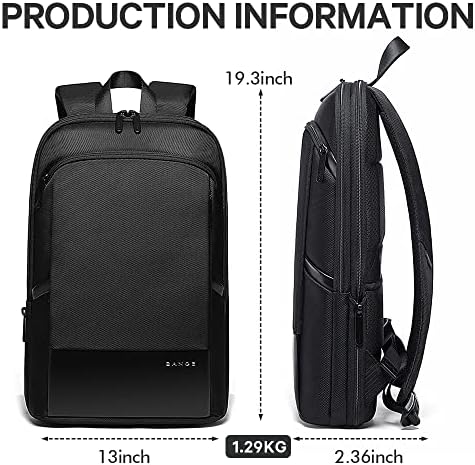 BANGE Slim ruksak za Laptop za poslovni putnički ruksak za muškarce, ženski radni ruksak…