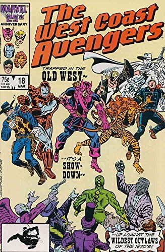 Zapadna Obala Avengers 18 FN ; Marvel comic book / Steve Englehart