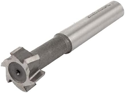 X-DREE 90mm dužina ravna izbušena rupa 20mm x 8mm HSSAL T Slot krajnji glodalica (Fresa recta de 90 mm Longitud