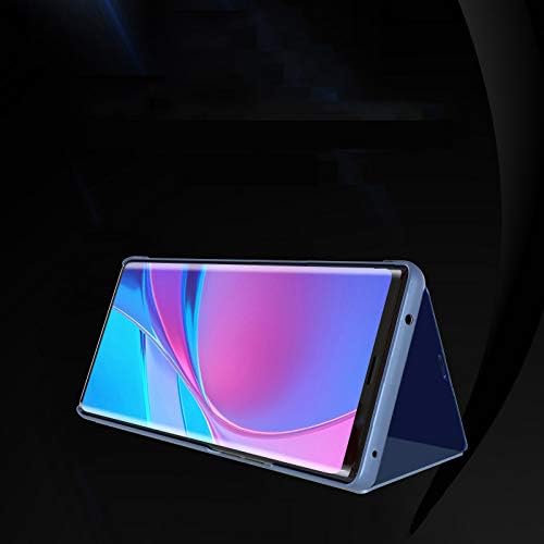 Qivstars futrola za Samsung Galaxy Note 20 Ultra Cool stil Clear View prozor galvanizacija Postolja za grebanje