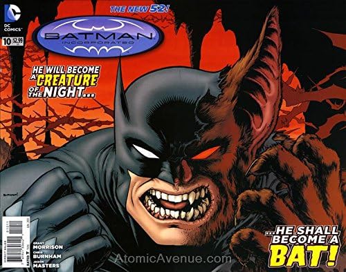Batman Incorporated 10 VF; DC comic book