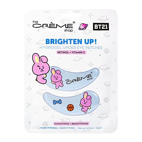 The Crème Shop BT21 uljepšavaju se Cooky Hydrogel pod zakrpe za oči | Izglađivanje i učvršćivanje