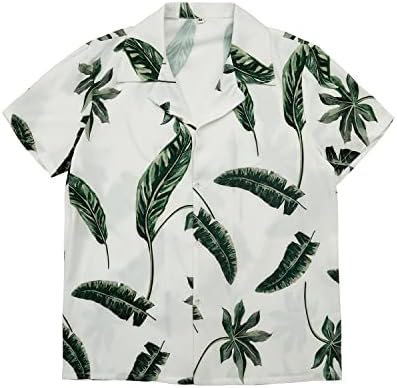 TZIISOA Muška štampana košulja Casual Moda labava košulja kratkih rukava Casual stil odmora