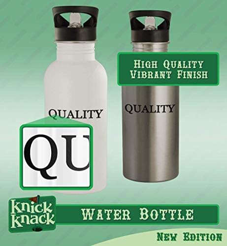 Knick Klack pokloni Samual - 20oz boca vode od nehrđajućeg čelika, srebro