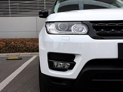 Crna ABS prednja lampa trake pokrivaju oblogu za Land Rover Range Rover Sport 2014-2017