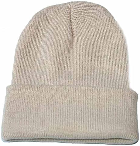 BCDSHOP muškarci za žene pletenje Faux vuneni šešir meow vezenje beanie zimsko meko toplo za glavu, klirens!