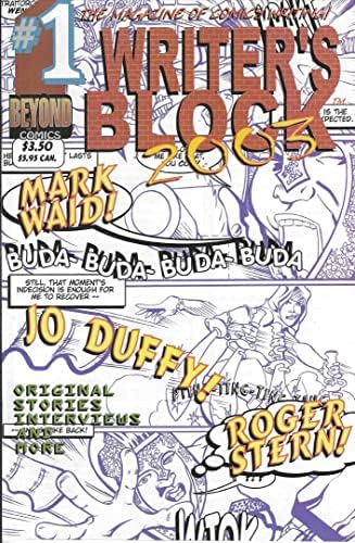 Writer's Block 2003, Časopis za pisanje stripova #1 VF / NM; izvan Stripa / Mark Waid Roger Stern