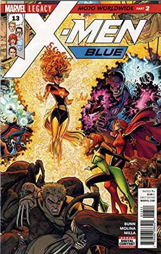 X-Men: plava 13 VF / NM; Marvel comic book / Cullen Bunn Mojo Worldwide 2