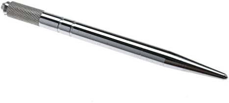 Srebrni Čelik Microblading Pen Priručnik Microblade Igla Držač Lagan Slim