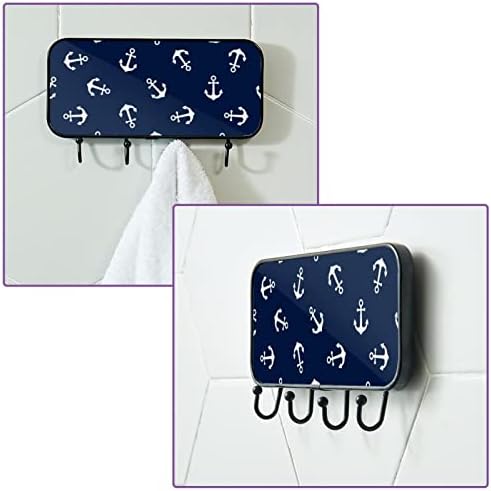 Ljepljivi nehrđajući čelik Kuke za ručnike Zidne kuke zaglavljene u kupaonici ili kuhinjskim ocean sidro