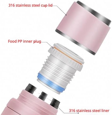 N / A Prijenosni termos boca sa konopom 316 od nehrđajućeg čelika vakuumske čaše za usisavanje za ured za
