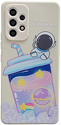 Xayah kompatibilan sa Samsung Galaxy A53 5G astronaut futrole Žene Djevojke Candy Color Cute Case Strucne