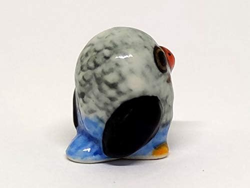Ssjshop sova Micro sitne dollhouse figurice Ručno oslikane keramičke životinje Kolekcionalni poklon home