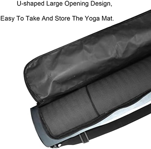 Obavljanje Kick Boy Yoga Mat torbe full-Zip Yoga Carry Bag za žene i muškarce, Vježba Yoga Mat Carrier sa