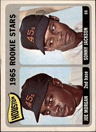 1965 TOPPS 16 Houston Rookies Joe Morgan / Sonny Jackson Houston Astros VG + Astros