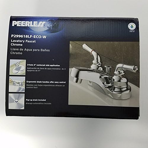 Peerless P299618LF-ECO-W Maloprodajni kanal Slavina za kupatilo, Chrome