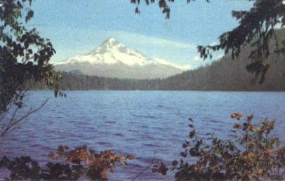 Izgubljeno jezero, Oregon razglednica