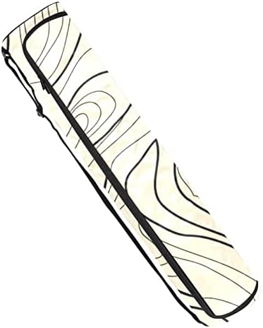 Laiyuhua Yoga Mat torba, dvostruki patentni zatvarači Yoga teretana torba za žene i muškarce-glatki patentni