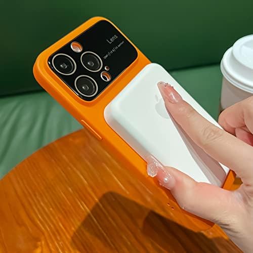 Cooweeek Magnetic iPhone 14 Pro Max - potpuna zaštita kamere, kompatibilna sa magsafe, ljubičastom