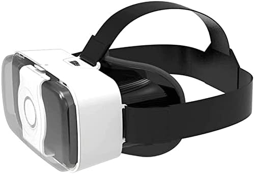 Mxjcc 3D VR naočare slušalice za virtuelnu stvarnost za igre i 3D filmove, nadograđene i lagane sa podesivom Zjenicom i objektnom udaljenosti za iOS i Android Smartphone