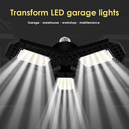diamondo LED sklopiva Industrijska svjetlost Vanjska dvorišna radionica garažna lampa
