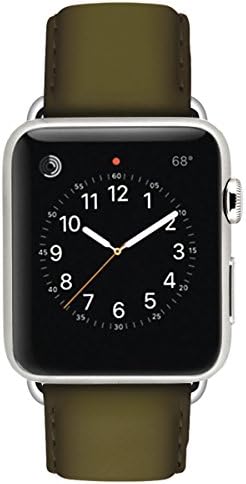 ULLU Apple Watch Band za seriju 1, 2, 3 i 4 u vrhunskoj koži - Olive - UAWS42SSVT97