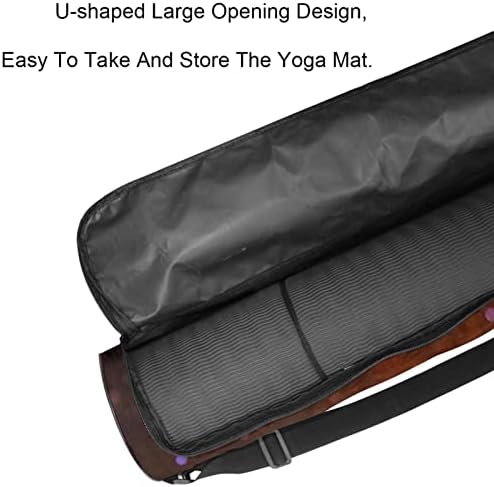 RATGDN Yoga Mat torba, Paris Eiffelov toranj Vježba Yoga Mat Carrier full-Zip Yoga Mat torba za nošenje