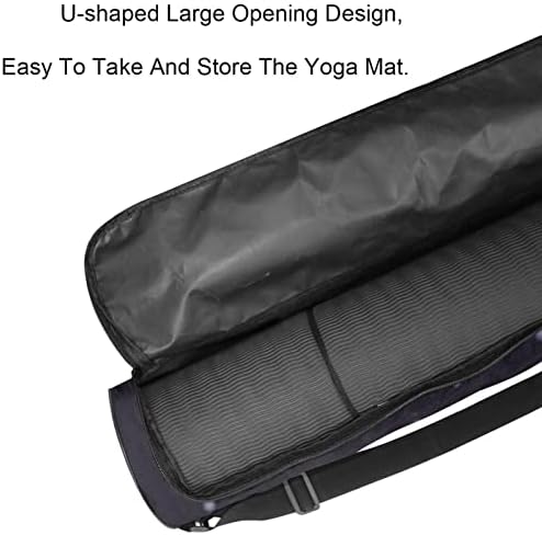Torba za prostirku za jogu, vitraji za vježbanje za jogu Mat Carrier full-Zip Yoga Mat Carry Bag sa podesivim